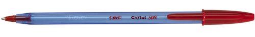 BOLIG.BIC CRISTAL  SOFT ROJO