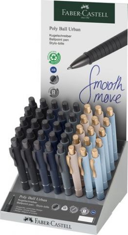 BOLIGRAFO FABER CASTELL GRIP POLY BALL XB SURTIDO