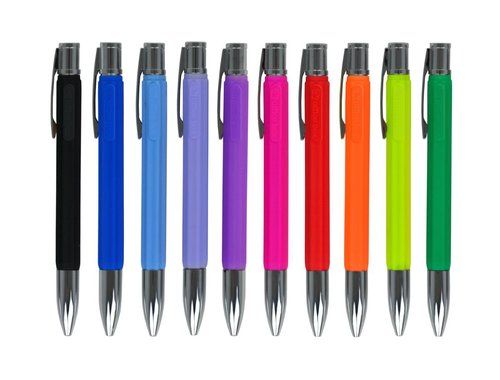 BOLIGRAFO OFFICE BOX SILICONE EXPOSITOR DE 25