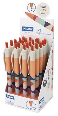 BOLIGRAFO MILAN RETRACTIL P1 THE SUN  EXPOSITOR de