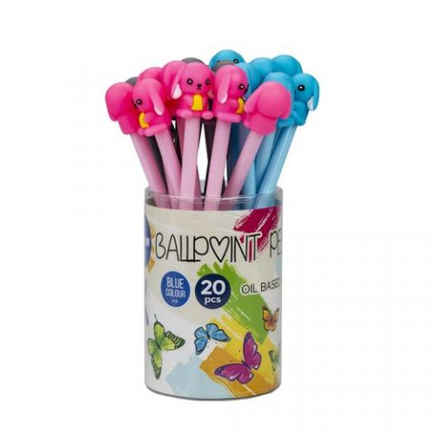 BOLIGRAFO CENTRUM FANCY RABBIT BOTE DE 20 (tinta a