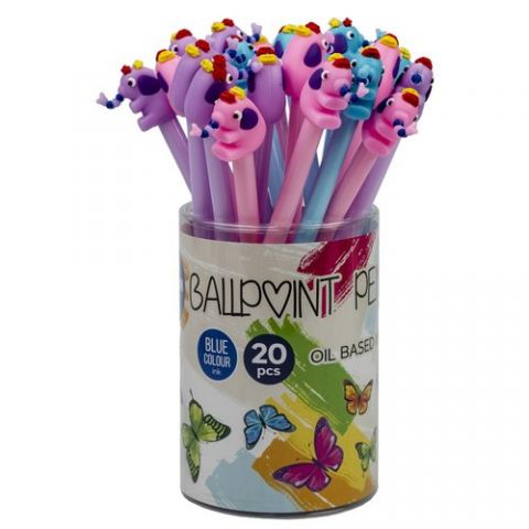 BOLIGRAFO CENTRUM FANCY ELEPHANT BOTE DE 20 (tinta