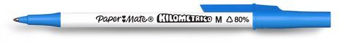 BOLIGRAFO PAPER MATE KILOMETRICO RECYCLED AZUL
