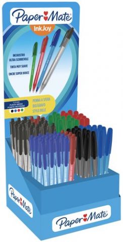 BOLIGRAFO PAPER MATE INKJOY 100 CAP/RT EXPOSITOR 3
