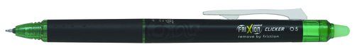 BOLIGRAFO BORR. PILOT FRIXION POINT CLICKER 0,5 VE