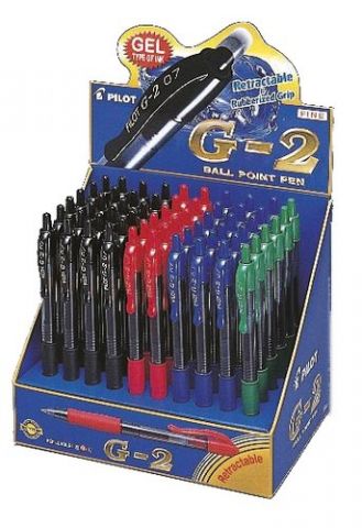 BOLIGRAFO PILOT G-2 07 RETRAC.EXP.D/60
