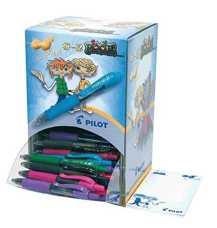 BOLIGRAFO PILOT G-2 07 XS PIXIE EXP.D/84