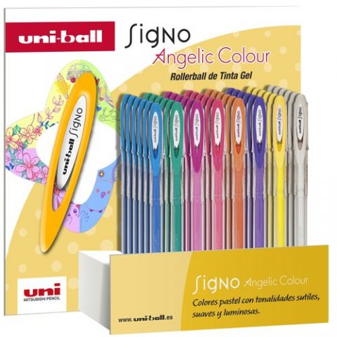 ROLLER GEL UNI-BALL SIGNO ANGELIC COLOUR 0,7 (UM-1