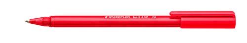 BOLIGRAFO STAEDTLER 432 MEDIO  ROJO
