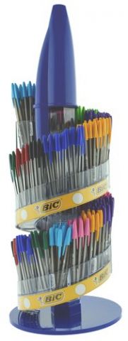 BOLIGRAFO BIC CRISTAL EXPOSITOR MEGA FAMILY
250x 8