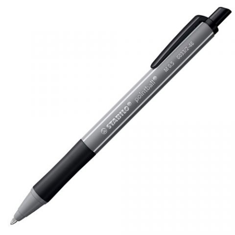 BOLIGRAFO STABILO RETRACTIL POINTBALL COLORFUL GRI