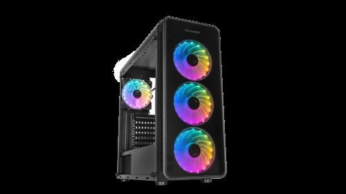 NOX Hummer TGM Midi Tower Negro