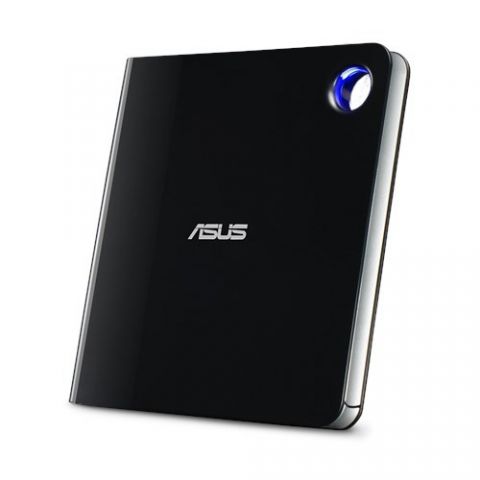 ASUS SBW-06D5H-U unidad de disco óptico Negro, Pla