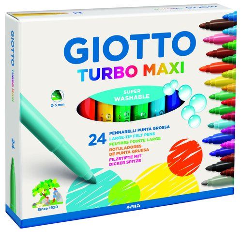 ROTUL.GIOTTO TURBO MAXI ESTUCHE 24