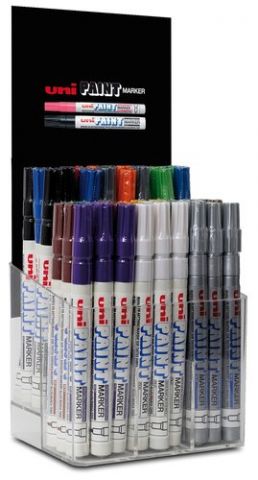MARCADOR T.OPACA PERM. UNI-BALL PAINT MARKER 0,8 (