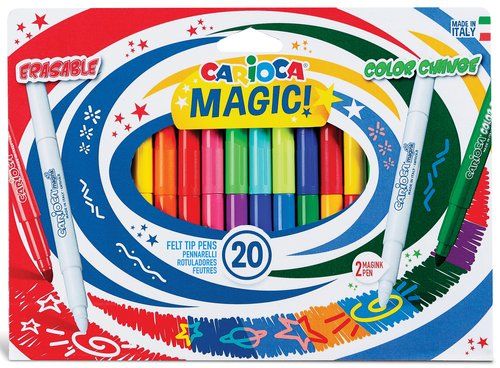 ROTULADOR FIBRA CARIOCA MAGIC MARKERS ESPECIAL CAJ