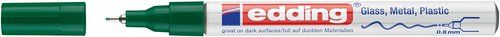 MARCADOR T.OPACA PERM. EDDING  780 CONICO VERDE