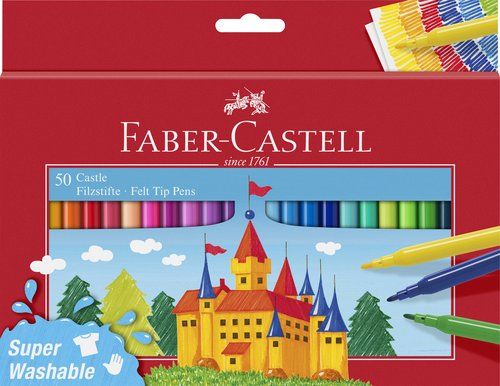 ROTULADOR FABER-CASTELL CAJA 50