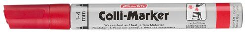 ROTULADOR PERMANENTE HERLITZ COLLI-MARKER ROJO