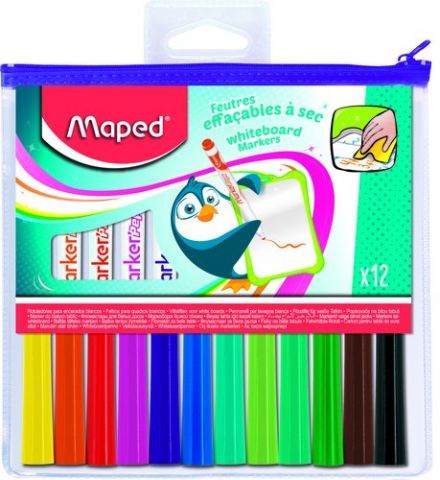 MARCADOR PIZARRA MAPED MARKER PEPS FUN COLOR ESTUC
