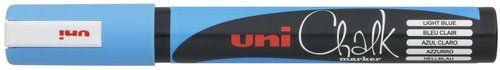 ROTUL.UNIBALL CHALK MARKER PWE-5M AZUL C