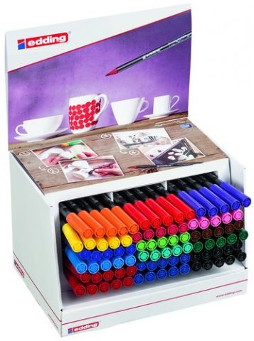 ROTUL.EDDING 4200 PORCELANA. COL.SURTIDOS. EXPOSIT