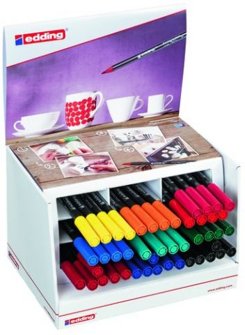 ROTUL.EDDING 4200 PORCELANA. COL.SURTIDOS. EXPOSIT