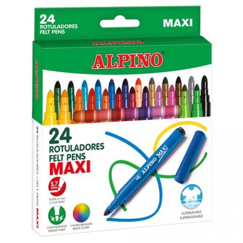 ROTUL.ALPINO MAXI ESTUCHE 24