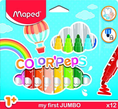 ROTUL.MAPED COLOR´PEPS U.LAV.JUMBO E.12