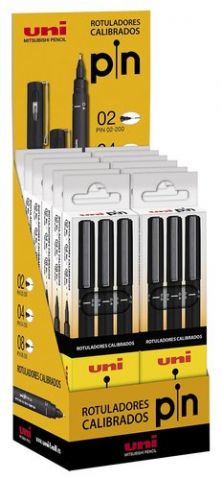 ROTUL.UNI PIN CALIBRADO EXP. 12 BOLSAS 3