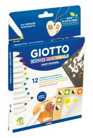 ROTUL.GIOTTO DECOR MATERIALS ESTUCHE 12