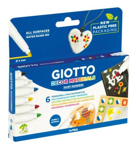 ROTUL.GIOTTO DECOR MATERIALS ESTUCHE  6