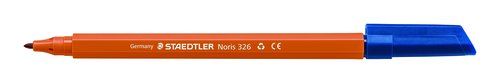 ROTULADOR FIBRA STAEDTLER  326 NORIS CLUB MARRON