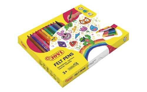 ROTULADOR FIBRA JOVI  CAJA de 144