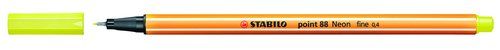 ROTUL.STABILO POINT 88  AMARILLO NEON
