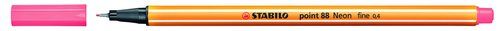 ROTUL.STABILO POINT 88  ROJO NEON