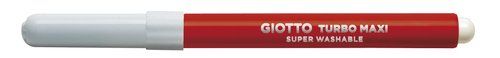 ROTULADOR FIBRA GIOTTO TURBO MAXI   ROJO CARMIN