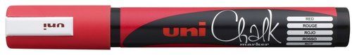 ROTUL.UNIBALL CHALK MARKER PWE-5M ROJO