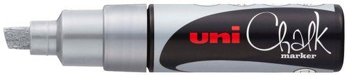 ROTUL.UNIBALL CHALK MARKER PWE-8K PLATA