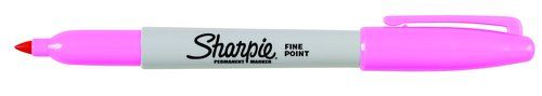 ROTULADOR PERMANENTE SHARPIE FINE  ROSA