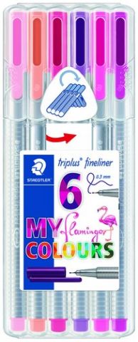 ROTULADOR FIBRA STAEDTLER  334 TRIPLUS FINELINER F