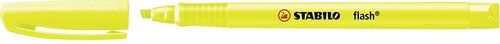 MARCADOR FLUOR STABILO FLASH 555  AMARILLO