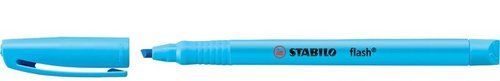 MARCADOR FLUOR STABILO FLASH 555  AZUL