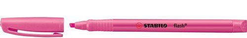 MARCADOR FLUOR STABILO FLASH 555  ROSA