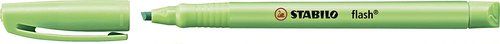 MARCADOR FLUOR STABILO FLASH 555  VERDE