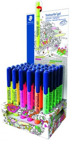 MARCADOR FLUOR GEL STAEDTLER 264 TEXTSURFER EXPOSI