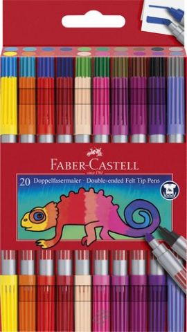 ROTUL.FABER C.DOBLE PUNTA CAJA 20