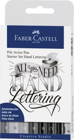 ROTUL.FABER PITT HAND LETTERING B/9