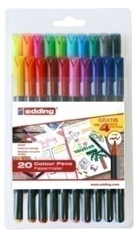 ROTUL.EDDING 1200 ESTUCHE de 20