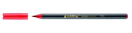 ROTUL.EDDING 1340 BRUSHPEN ROJO